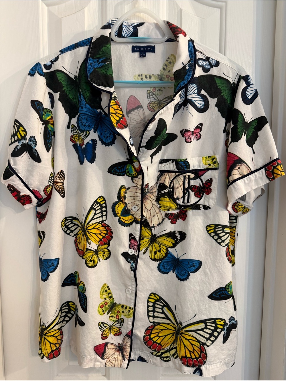 Kate Kime Mariposa Pajama Shorts Set - Picture 3 of 16